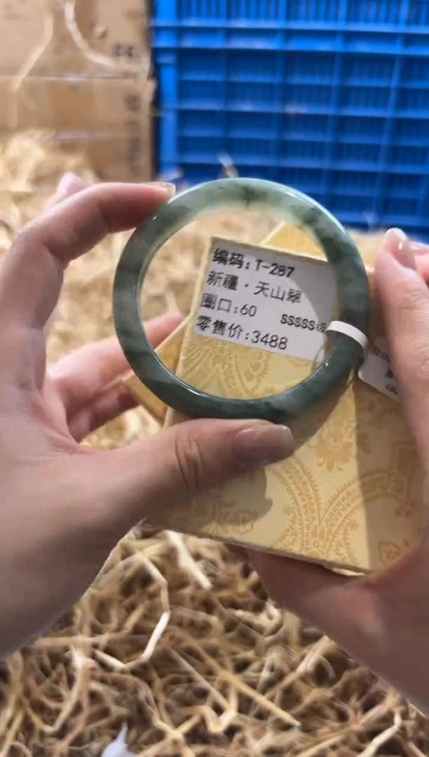 未镶嵌手镯石英质玉T-287
