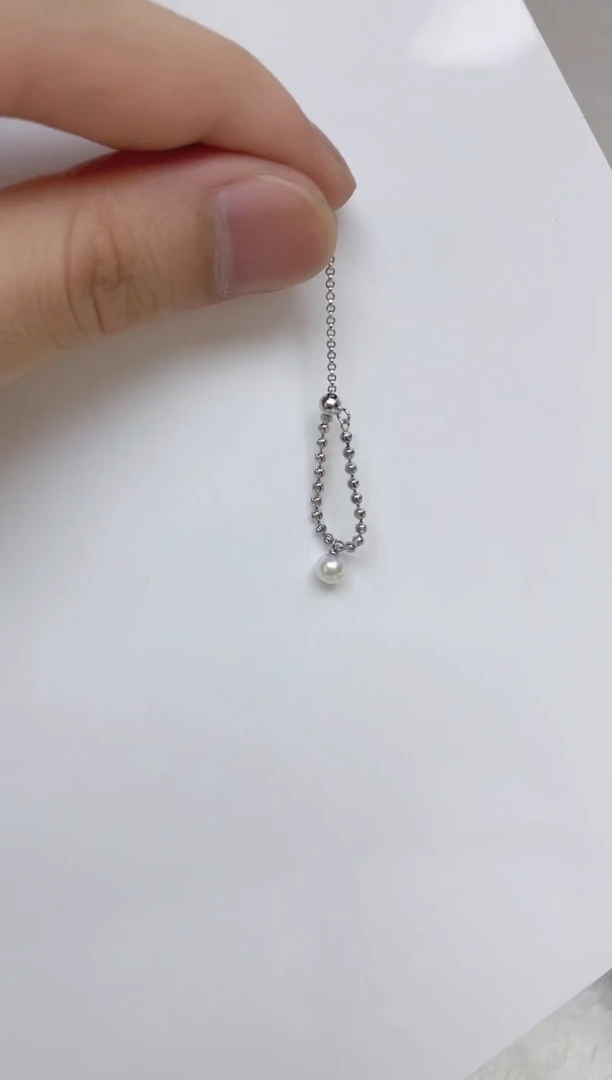 银S925镶嵌海水珍珠戒指