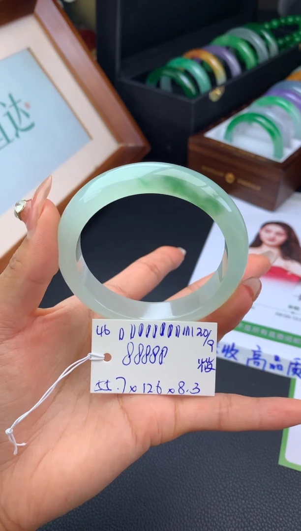 未镶嵌手镯翡翠手镯