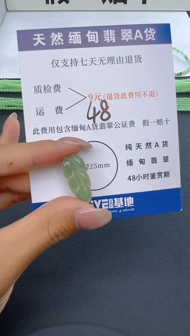 颈饰未镶嵌翡翠纯天然缅甸翡翠A货