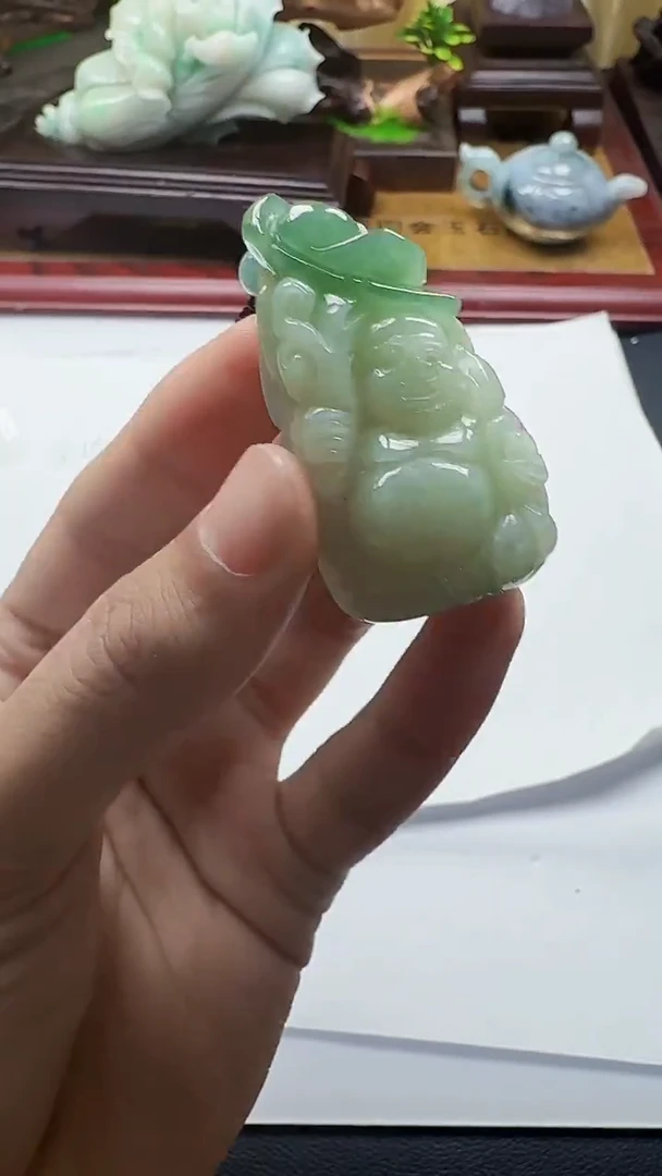 吊坠(不含链)未镶嵌翡翠1