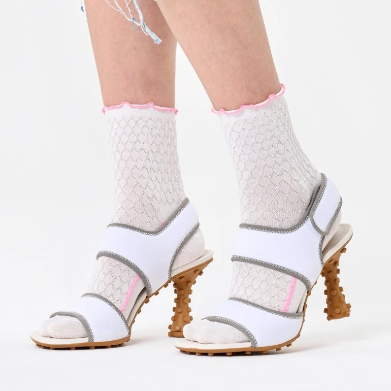 HappySocks2025秋冬多巴胺时尚特级精纺袜子/1/4中筒袜