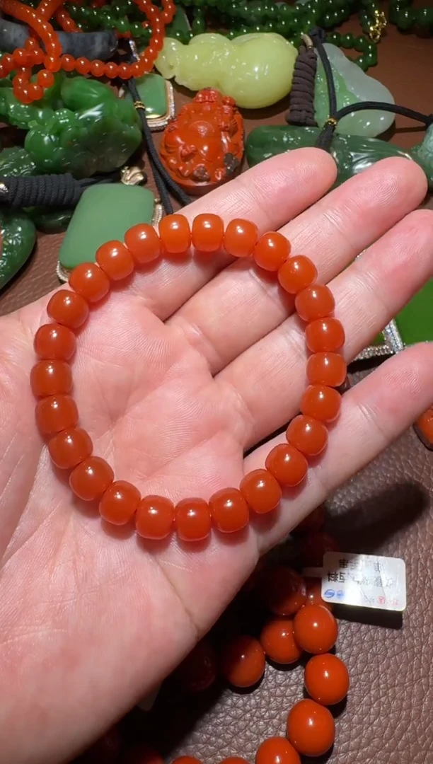 未镶嵌手链南红玛瑙G*南红