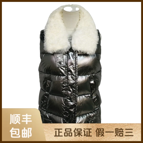 妃鱼/盟可睐/棉/马甲/95新/s零九一五