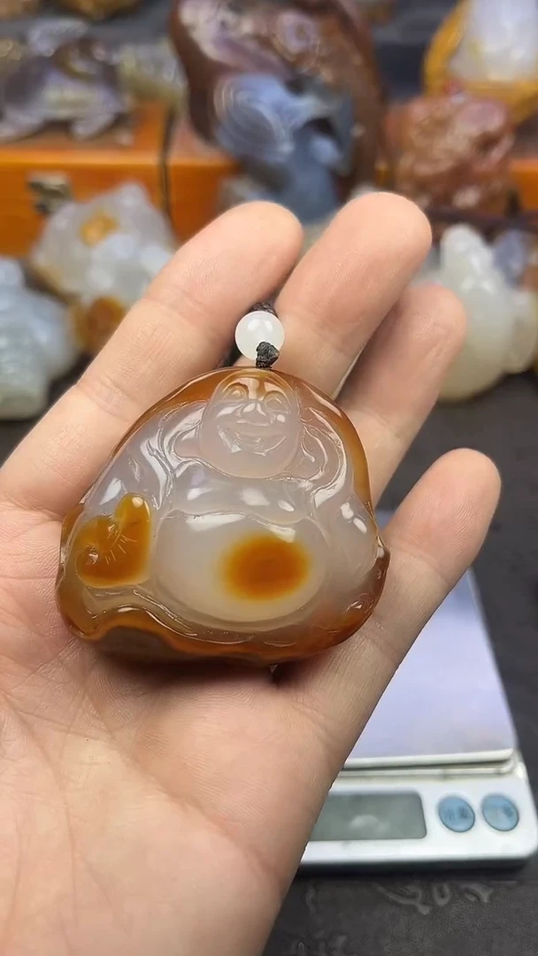 【闪购商品】玛瑙/玉髓手把未镶嵌1