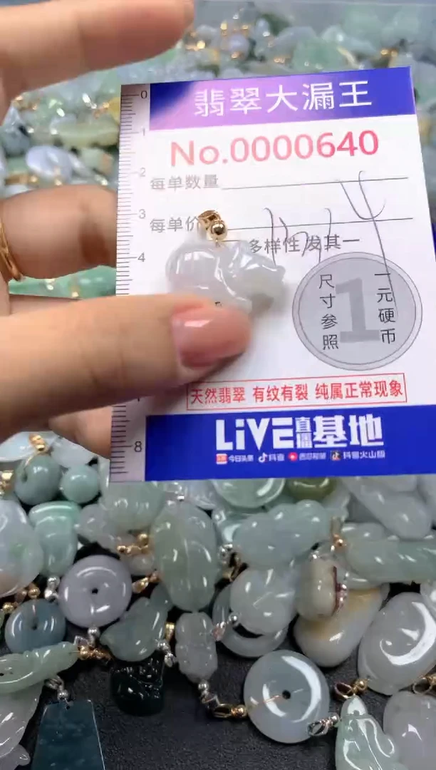 颈饰未镶嵌翡翠640
