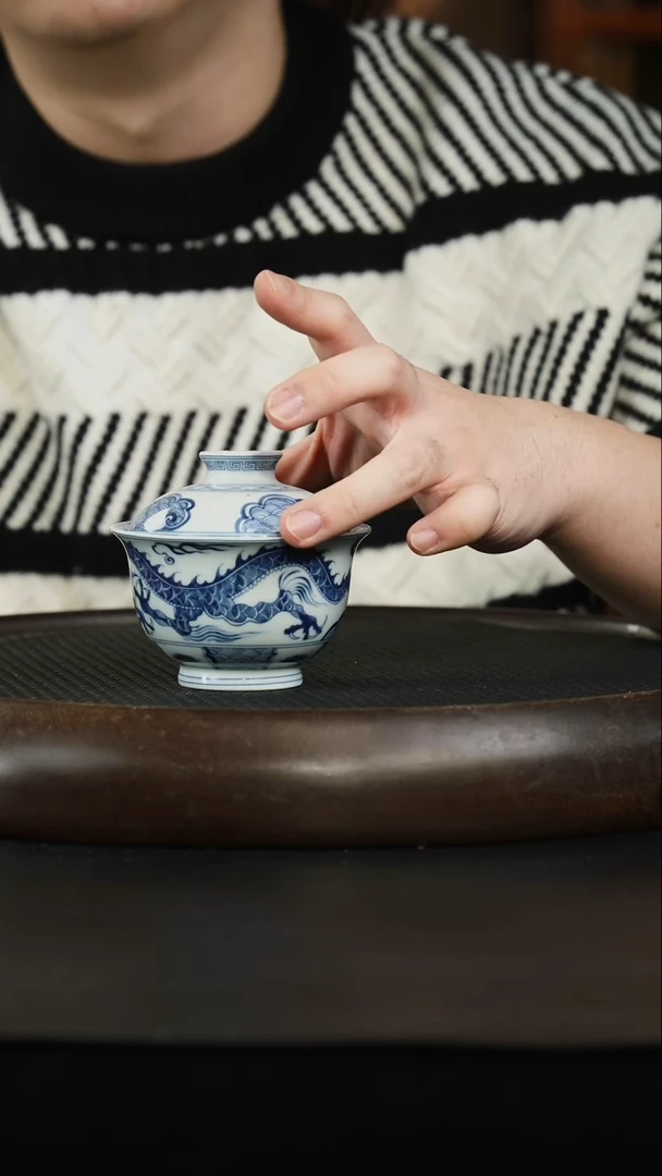 茶壶紫砂3 青花二才盖碗