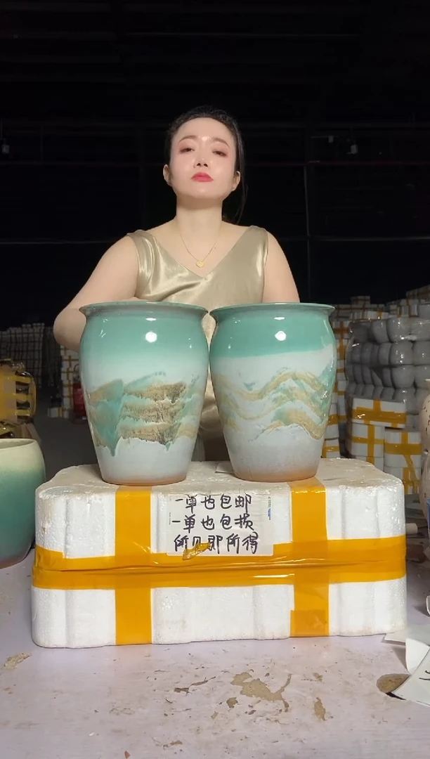 宜兴紫砂粗陶花盆17/24