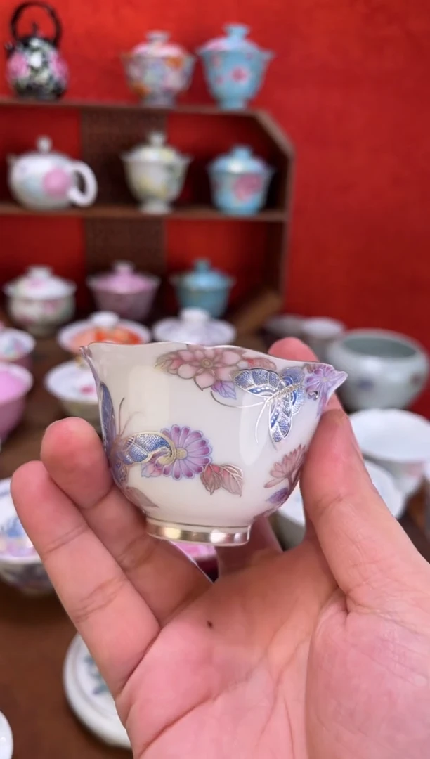 景德镇纯手绘陶瓷茶具