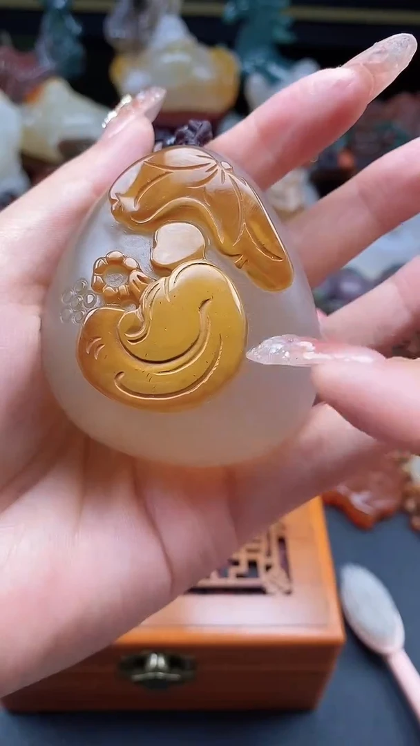 【闪购商品】玛瑙/玉髓颈饰未镶嵌dd