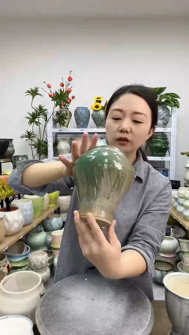 11.23陶瓷花盆直播链接高.     17 口11