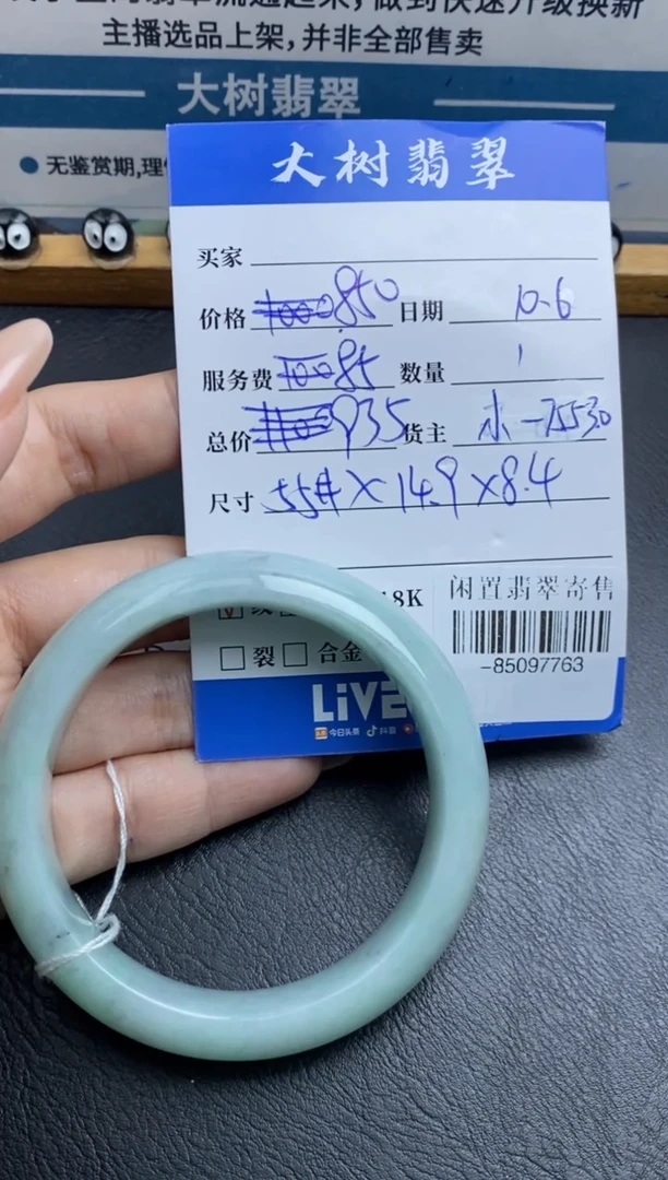 颈饰未镶嵌翡翠手镯多人-85097763