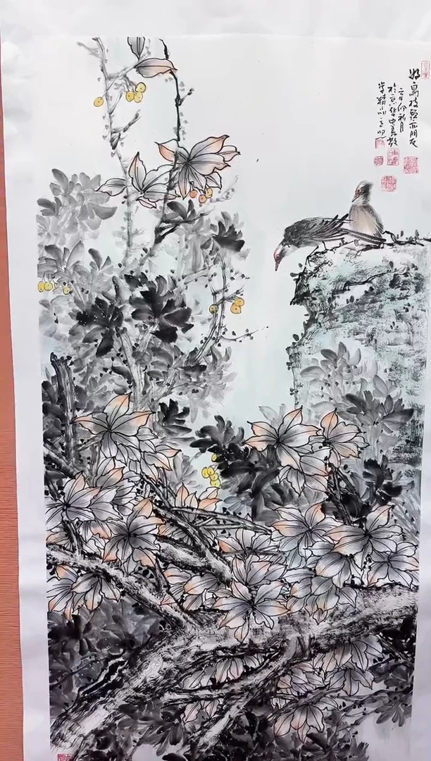 国画师立照老师国画作品