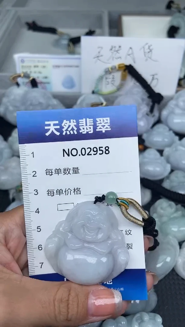 颈饰未镶嵌翡翠纯天然A货翡翠2958