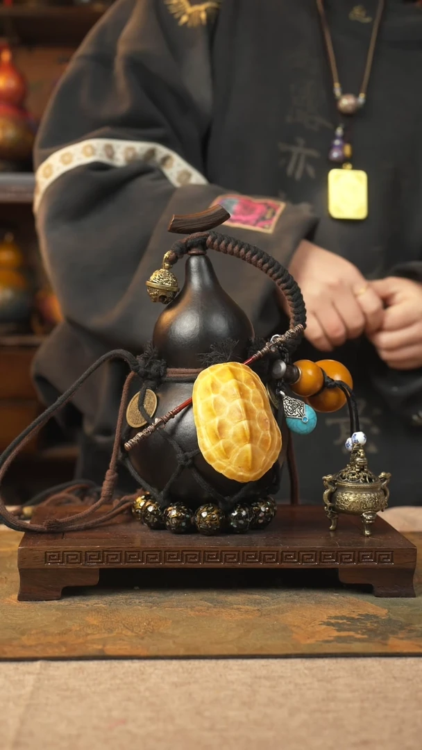 【闪购商品】440大漆葫芦一物一拍记葫堂出品