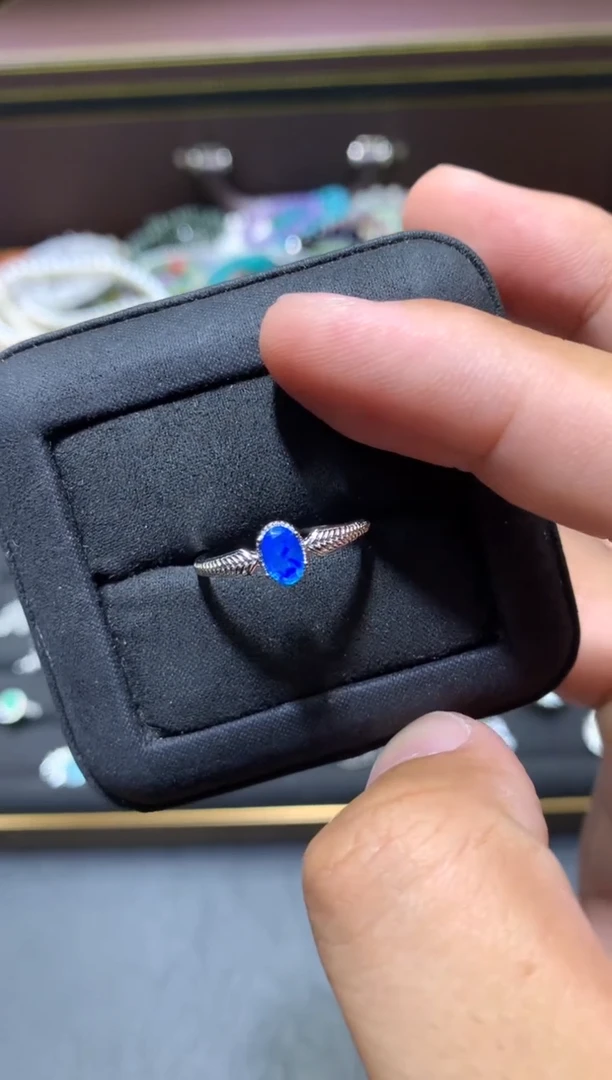 欧泊未镶嵌戒指Q09【多样性发其一】