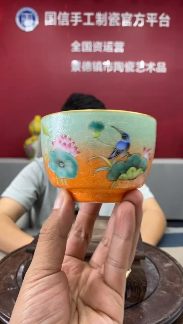 摆件d712景德镇瓷器一件