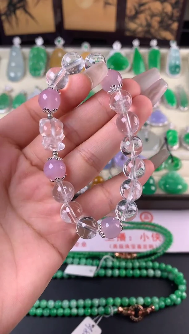 未镶嵌手串水晶手串