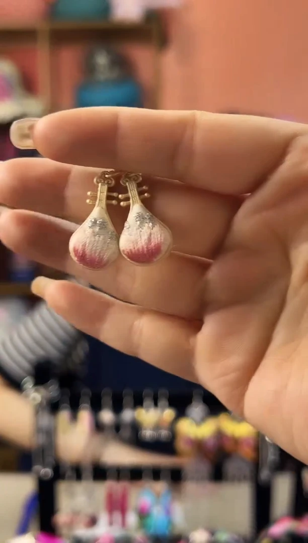 织绣艺枝独绣老绣饰品438