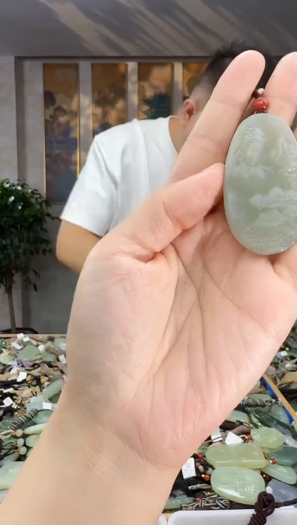 未镶嵌和田玉挂件拍一发一