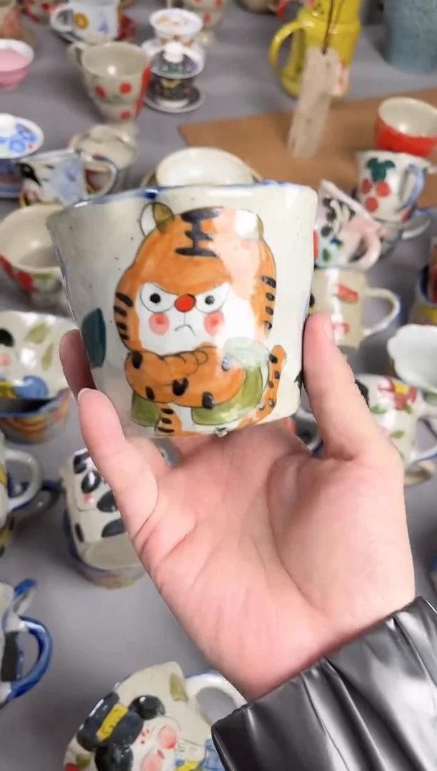 【闪购商品】瓷片景德镇手绘高温釉下彩