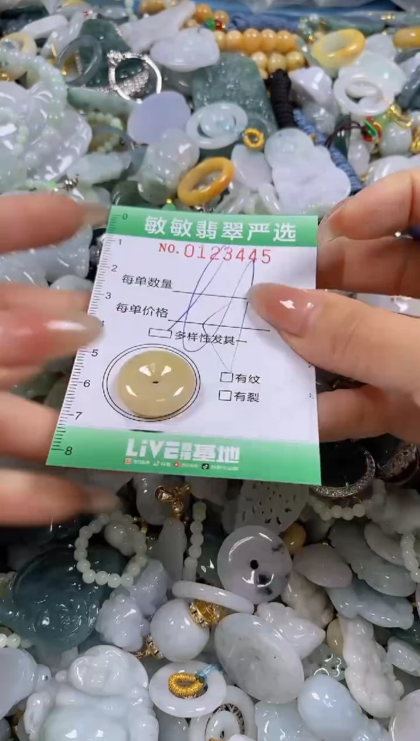 【闪购商品】翡翠颈饰未镶嵌闪购0123445