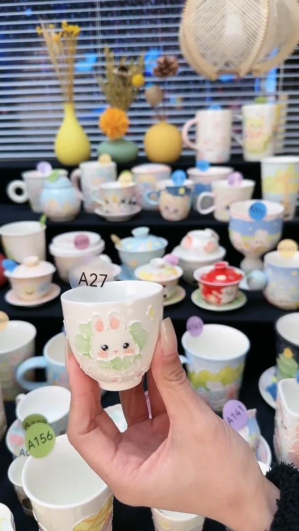 【闪购商品】摆件景德镇高温立体釉创意瓷