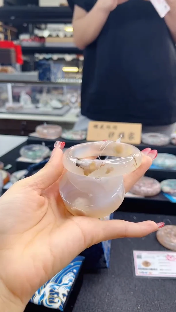 未镶嵌手镯石英质玉57圈口（赠品镯心）14327476