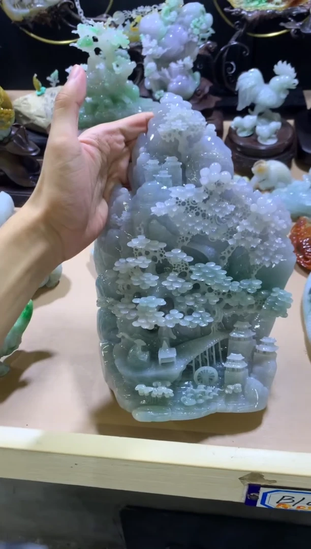 未镶嵌摆件翡翠用****3翡翠摆件