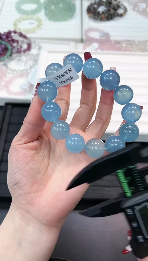 【闪购商品】水晶手串未镶嵌25b多样性发其一/1条17mm默认微瑕