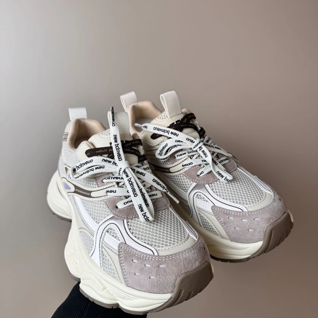 女款复古低帮老爹鞋潮鞋跑步拼色休闲秋季时尚休闲鞋