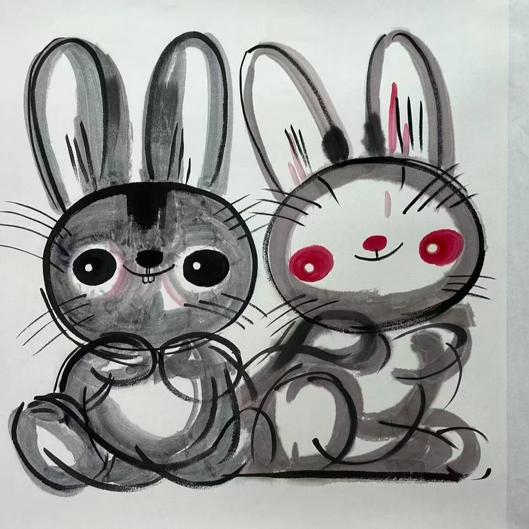 DY14108 动物 纸本 69*69