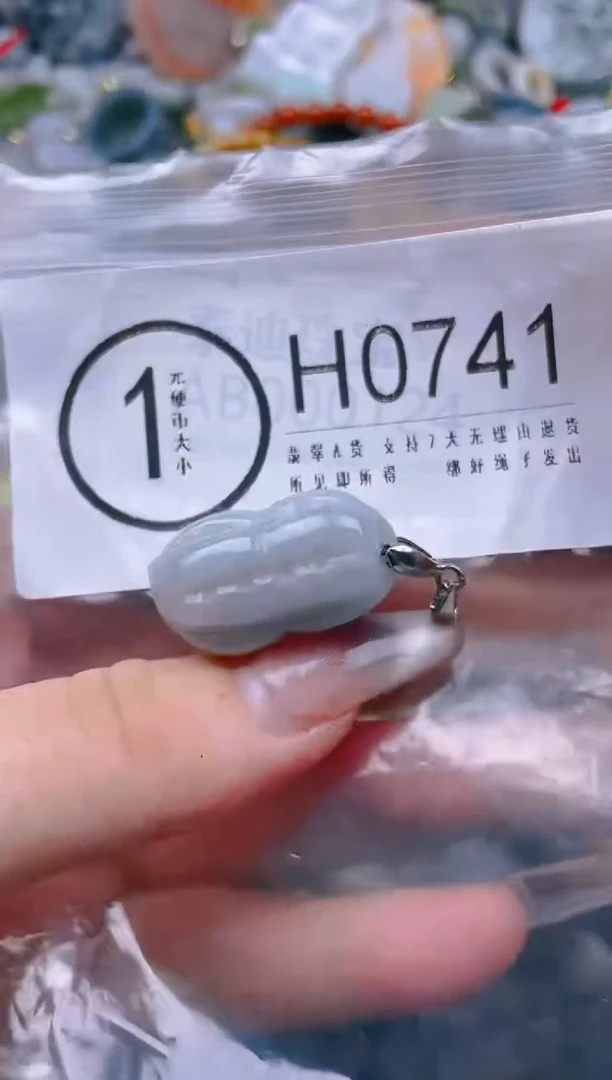 【闪购商品】翡翠颈饰未镶嵌/H/翡翠A货一图一物