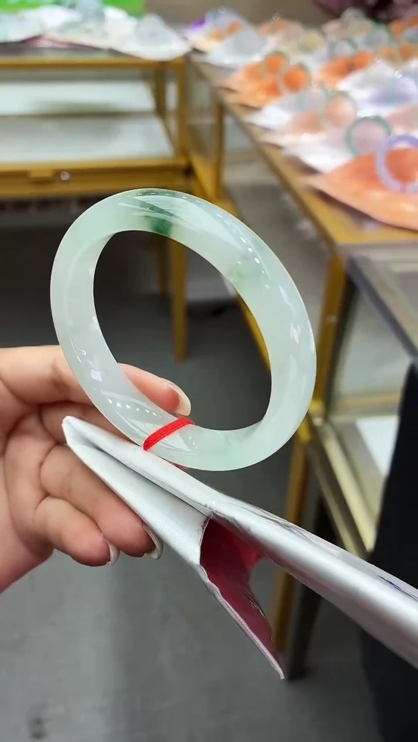 未镶嵌手镯翡翠20-圈口57.2