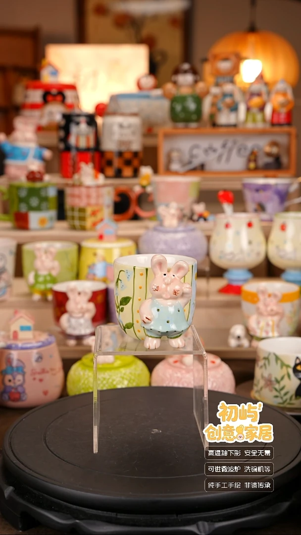 瓷初屿手绘陶瓷餐具