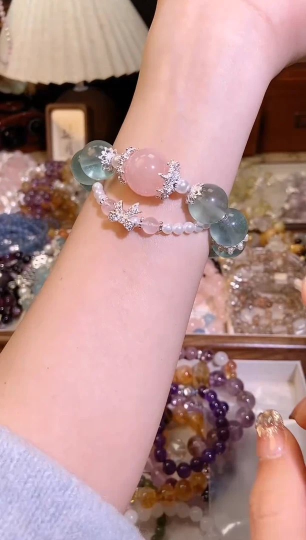 【闪购商品】萤石手链未镶嵌487手串