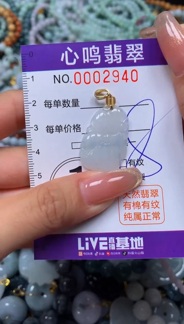 翡翠未镶嵌颈饰闪购002940