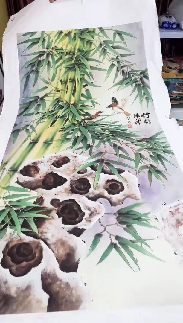 国画九霄甄选国画作品zhb80