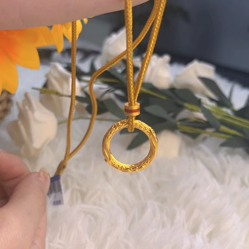 吊坠足银 亁坤圈吊坠-FLDZ0001