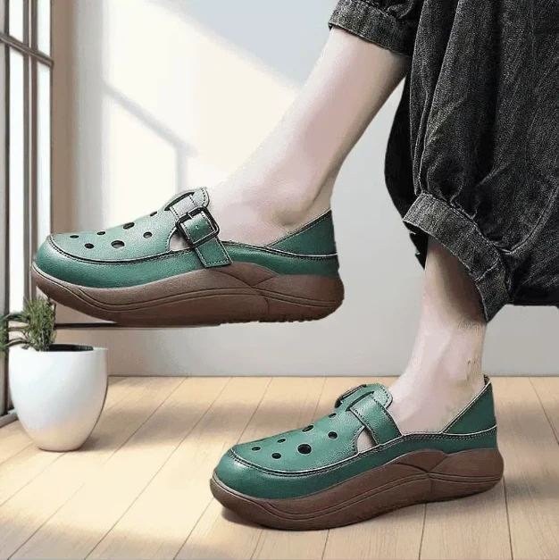 2025新款女士鞋薄款镂空透气夏季女鞋洞洞鞋女