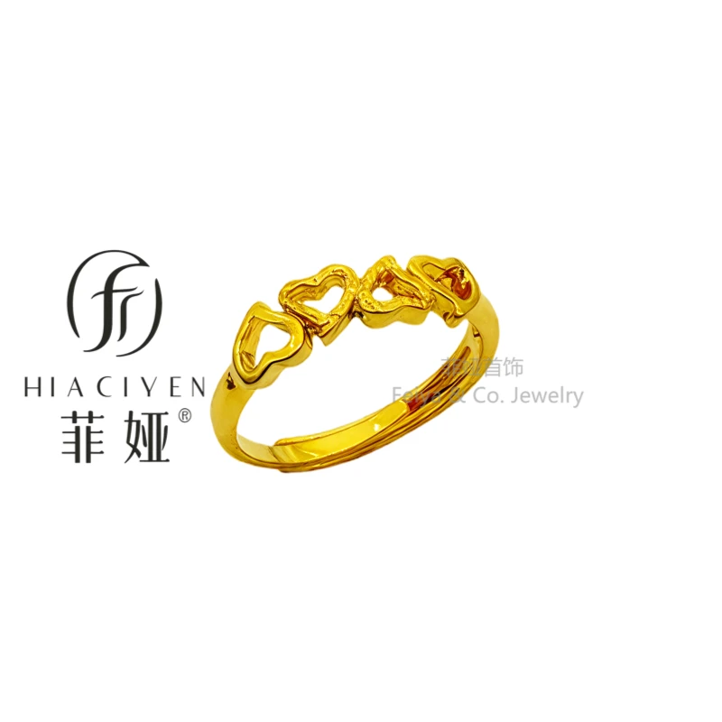 合金戒指 62号新中式女士开口戒指