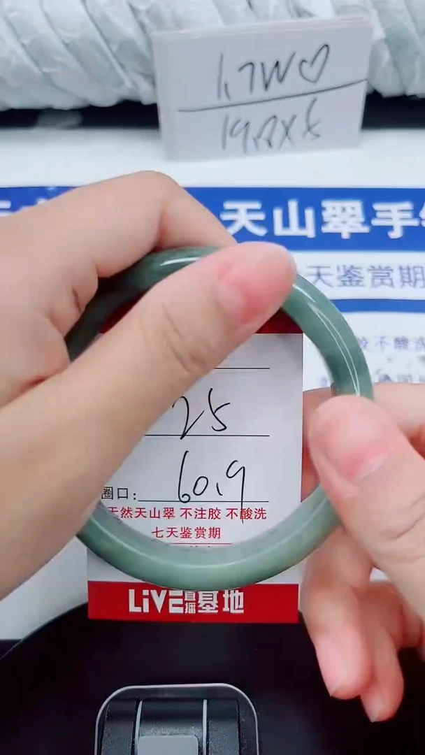 未镶嵌手镯石英质玉270-60/61