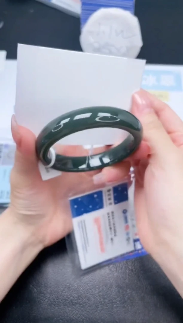 和田玉手镯未镶嵌T59-58.6