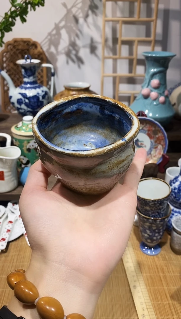 瓷片手作手绘主人杯