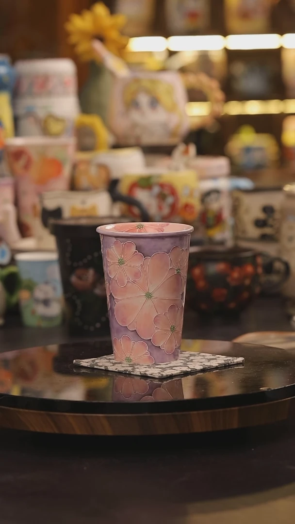 景德镇釉下彩绘设计师款式陶瓷