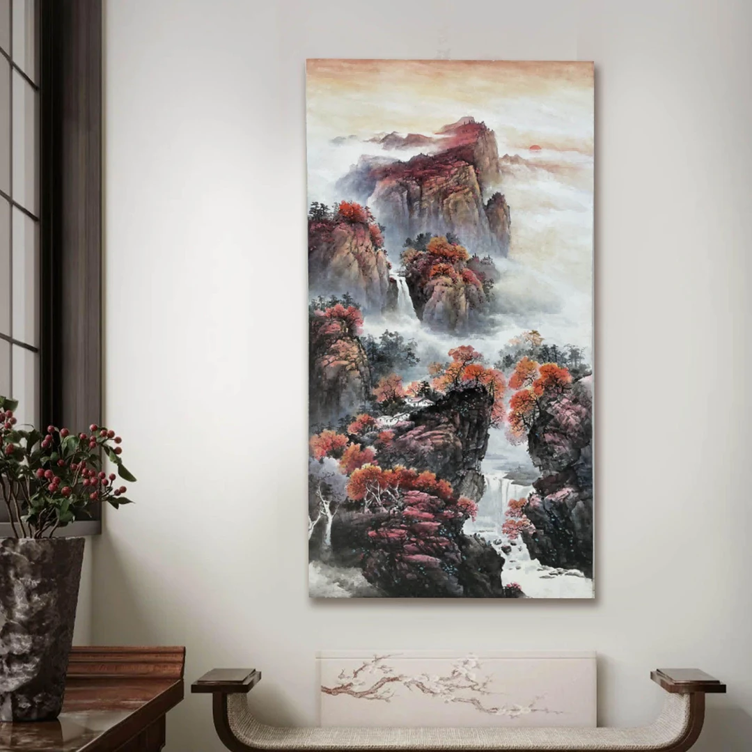TS658装饰挂画高180*宽90cm