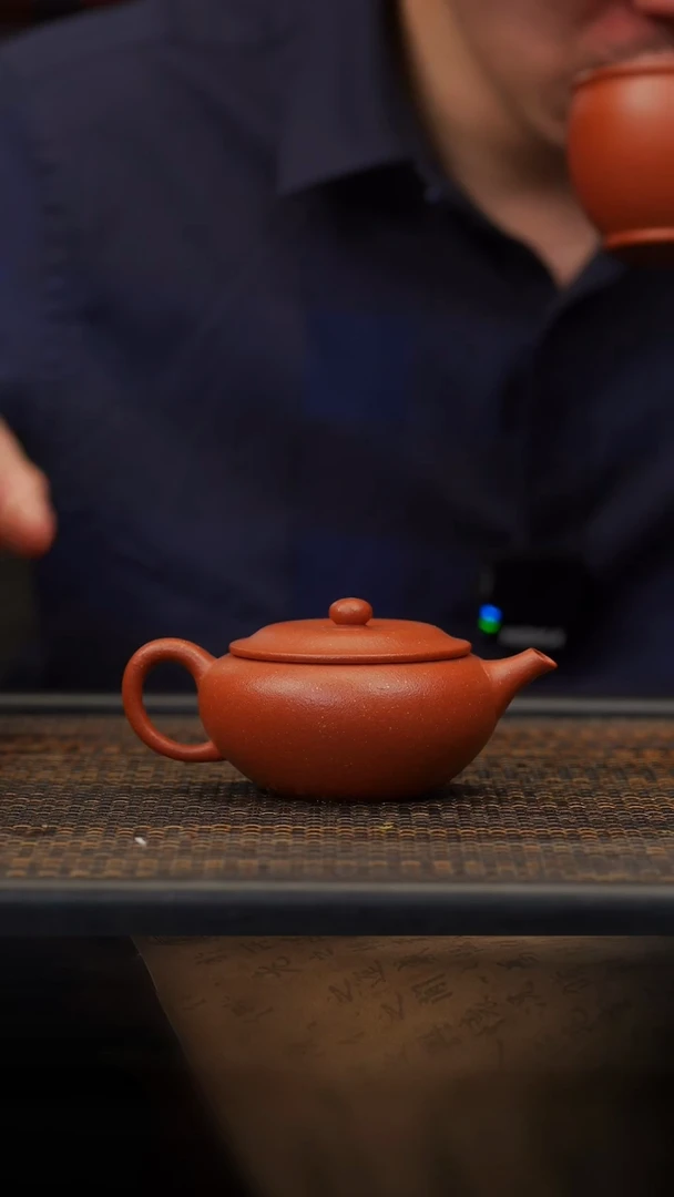 【闪购商品】紫砂茶壶86空山造器 纯红钵体