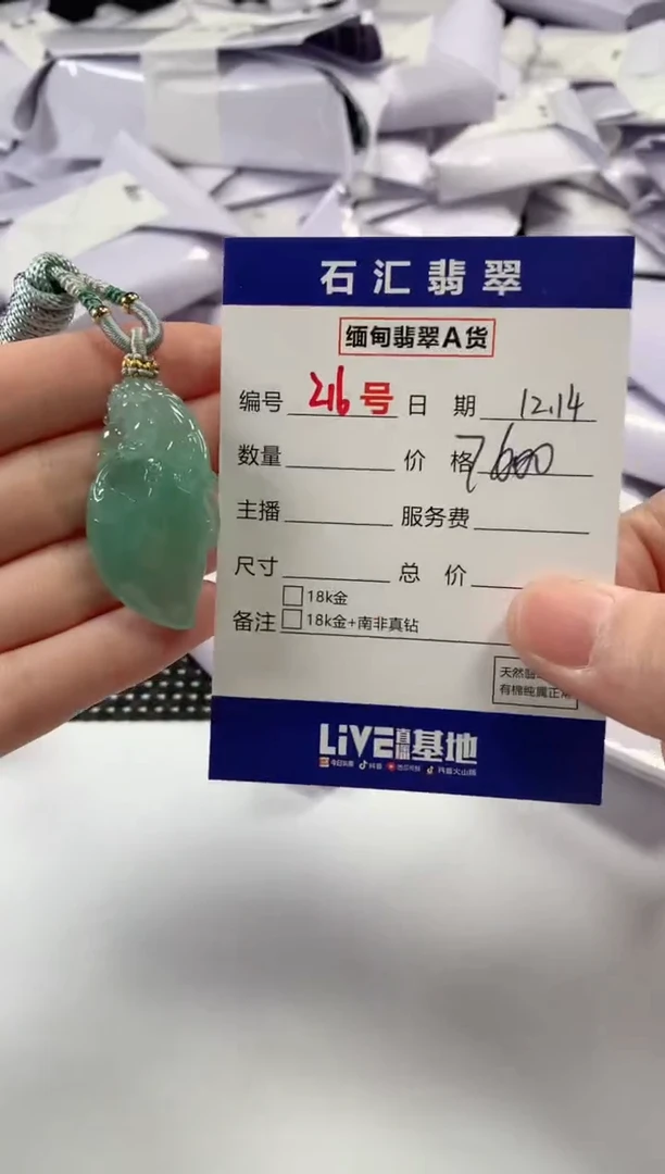 颈饰未镶嵌翡翠1