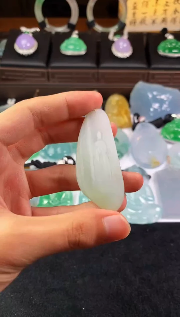 未镶嵌定制翡翠S毛货不退不换