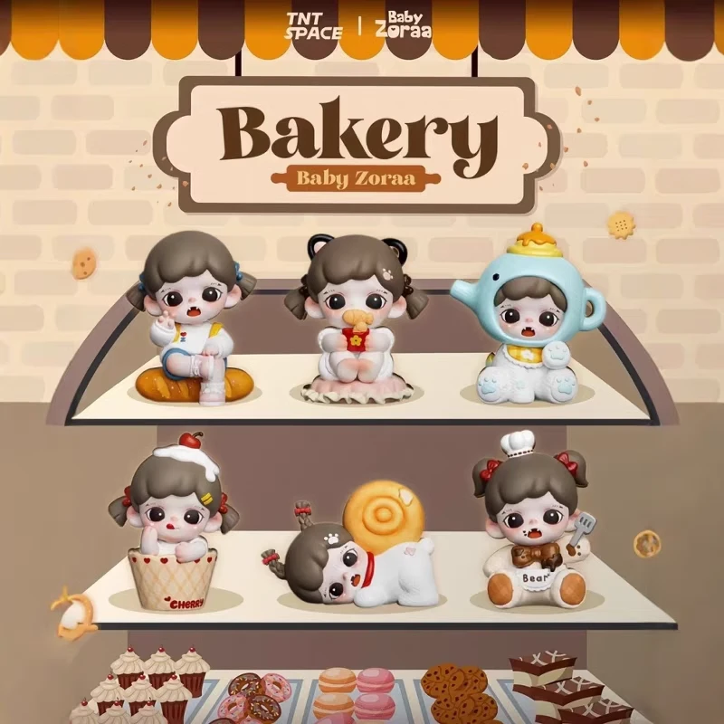 【直播拆盒9出2隐藏端】zoraa妹宝烘焙店盲盒
